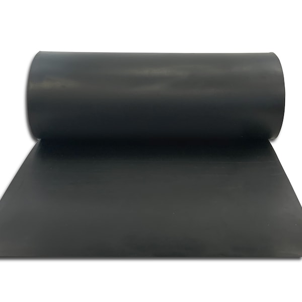 Rubber Sheet, EPDM, 1/16"Thick, 36"x12", 85A